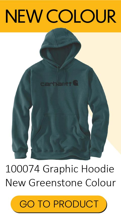 Carhartt 100074 Graphic Hoodie Greenstone
