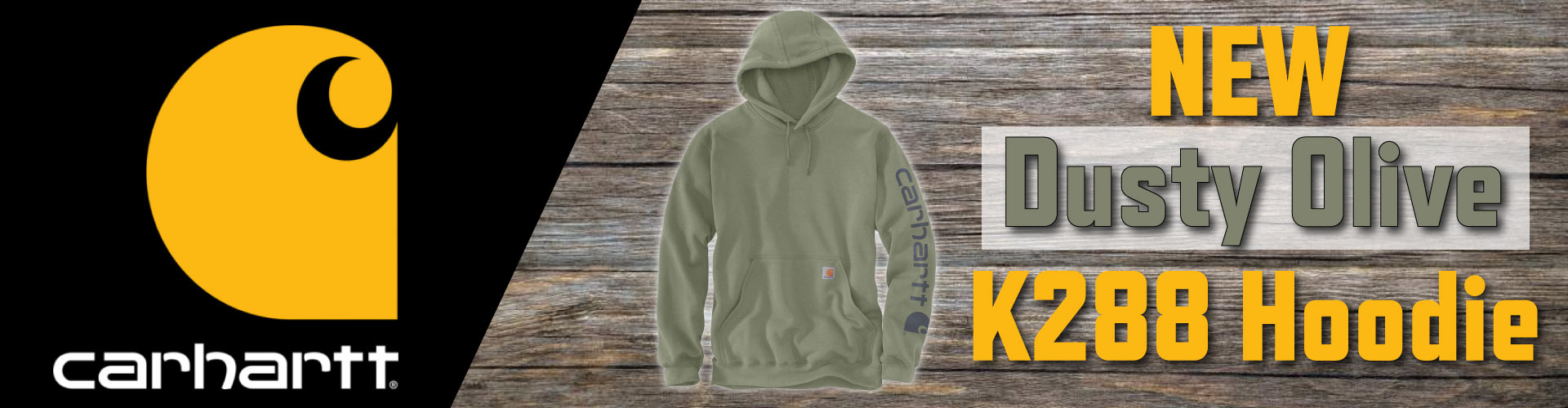 Carhartt K288 Dusty Olive hoodie