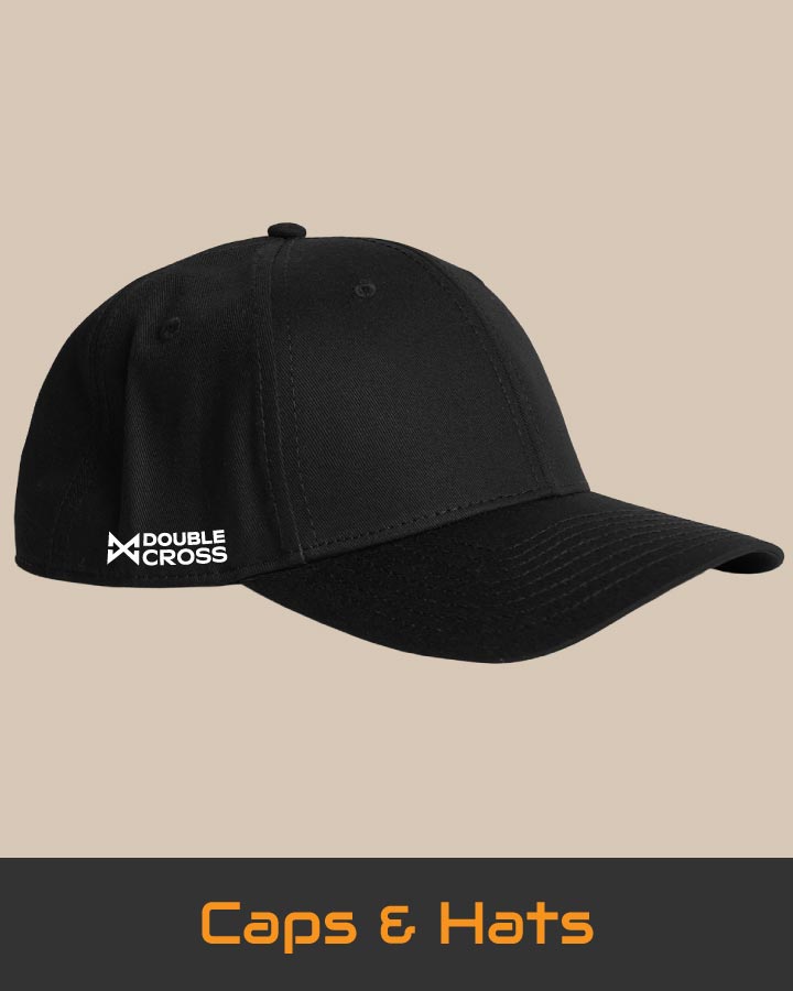 Double Cross Caps and Headwear