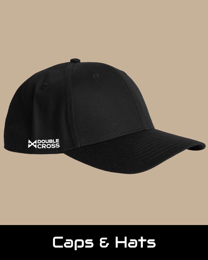 Double Cross Caps and Headwear