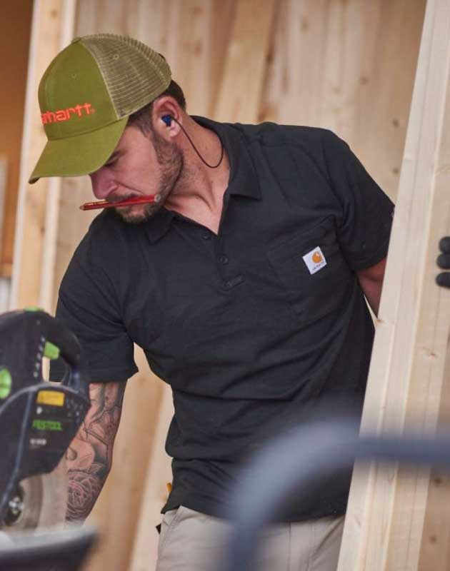 Carhartt t-shirts and polo shirts