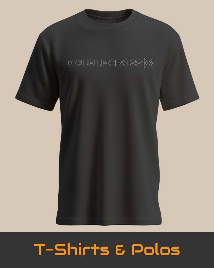 double cross t-shirt and polo shirts