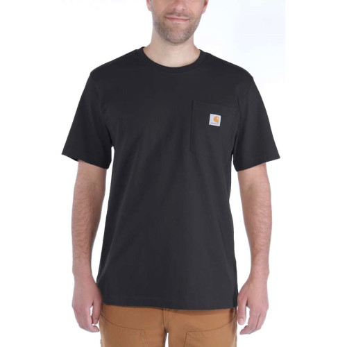 Carhartt t-shirt with front pocket in black