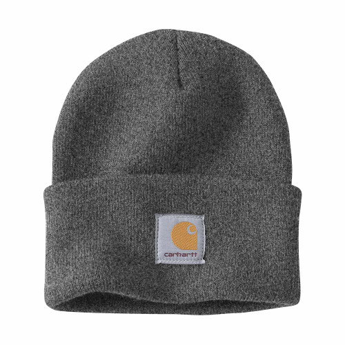 Carhartt A18 Knit Cuffed Beanie Watch Hat main image Coal Heather