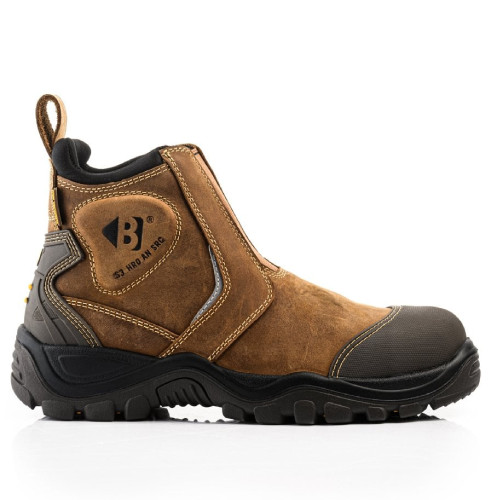 Buckler Buckbootz BSH014 Bang Guardz Dealer Boots Brown Size 8