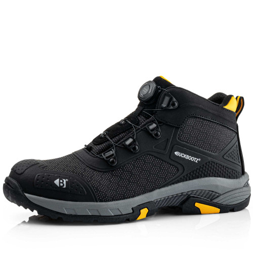 Buckbootz Wheelz Mid Height Safety Boots with Fitgo Speed Lace System main image
