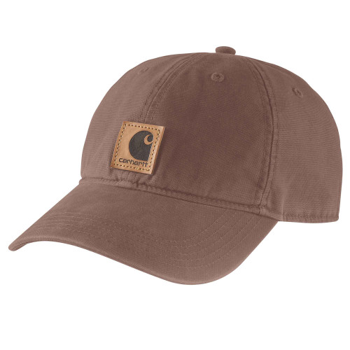 Carhartt 100289 canvas hat mocha front
