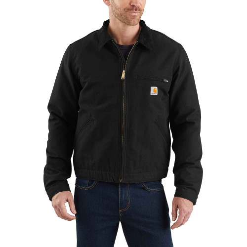 Carhartt 103828 Men's Detroit Jacket Warm Blanket Lined in Black main image