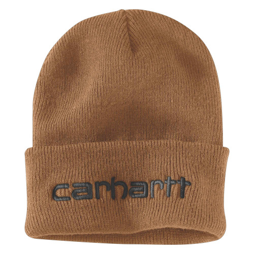 Toolmonkey Carhartt 104068 Knit Insulated Beanie Hat 104068 Brown