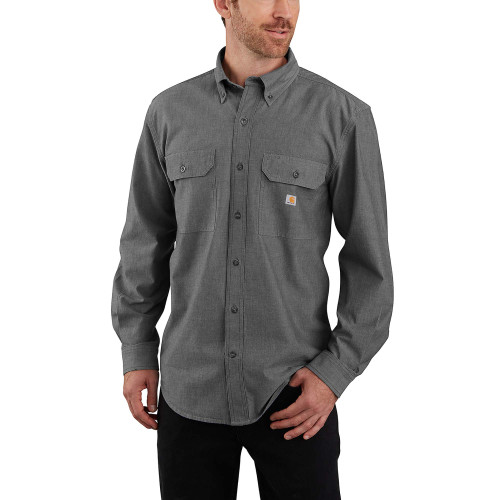 Carhartt 104368 Shirt in Black Chambray