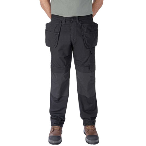 Carhartt 105070 holster pocket work trousers in black 32 inch waist with 32 inch regular leg