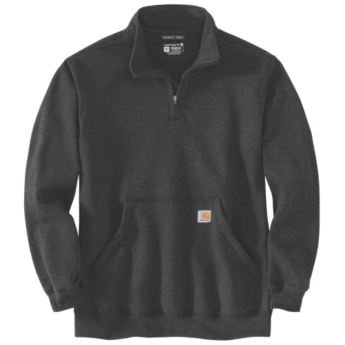 Carhartt 105294 Midweight 1/4 zip sweatshirt in Carbon Heather main image