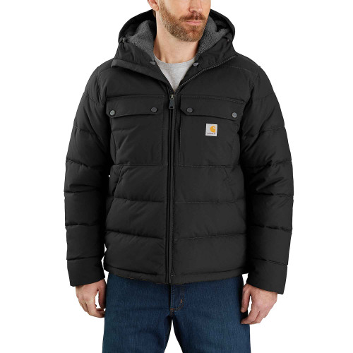Carhartt 105474 Loose Fit Montana Insulated Winter Sherpa Lined Jacket in Black main image