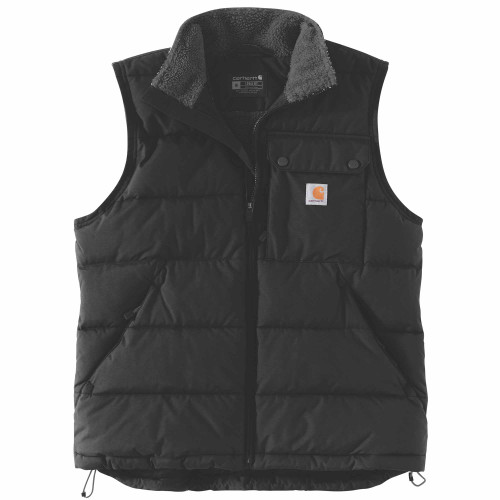 Carhartt 105475 Men's Loose Fit Montana Insulated Bodywarmer Vest Gilet in Black main image
