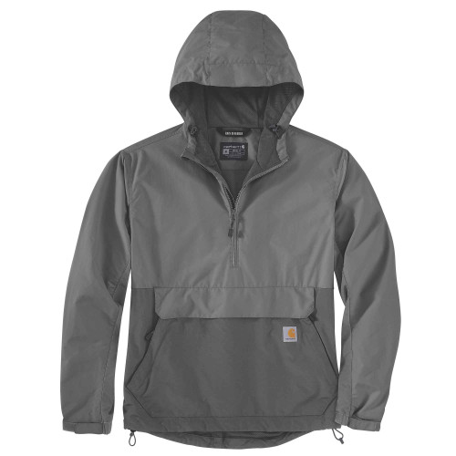 Carhartt 105749 rain defender anorak steel and gravel colour main image