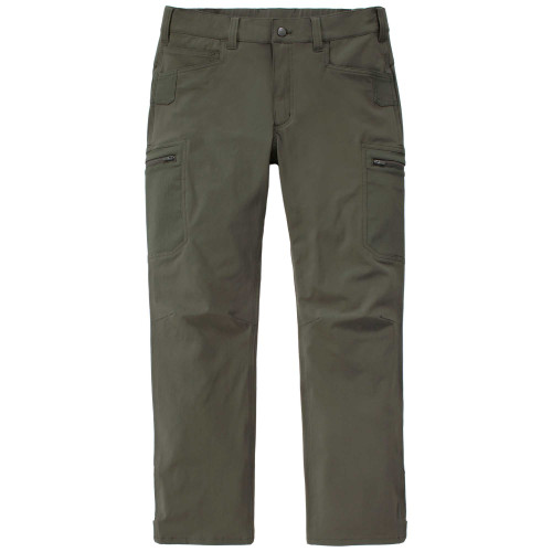 Carhartt 107501 Rugged Flex Straight Leg Buffalo Pant Trouser Moss front