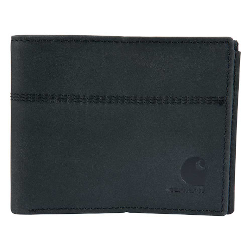 Carhartt B0000207 men's leather wallet in black main image