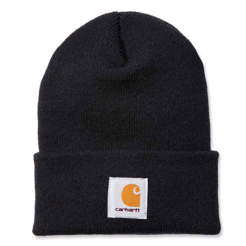Carhartt A18 Knit Cuffed Beanie Watch Hat main image Black