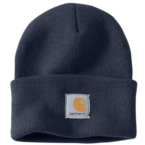 Carhartt A18 Knit Cuffed Beanie Watch Hat main image Navy