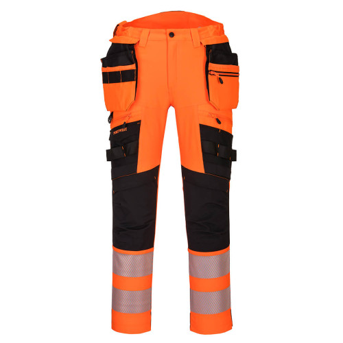 Toolmonkey - Portwest DX442 DX4 Hi-Vis Holster Pocket Trousers