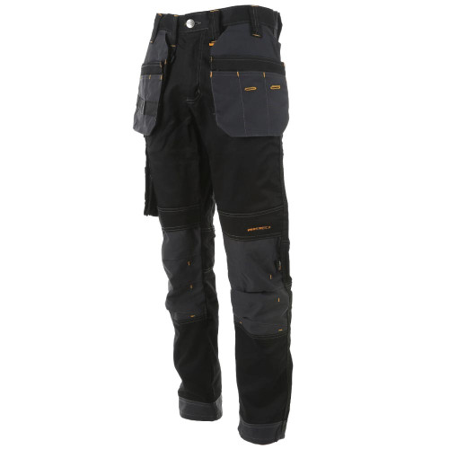 Scruffs Worker Black Work Trousers 2019 - Waist Size: 28 to 40