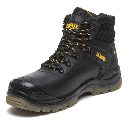 DEWALT Newark Waterproof Steel Toe Safety Boot with Hydroguard Lining and PU Comfort Insole Size UK 7