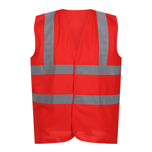 Regatta TRS198 Identity Vest waistcoat for events in True Red front main image
