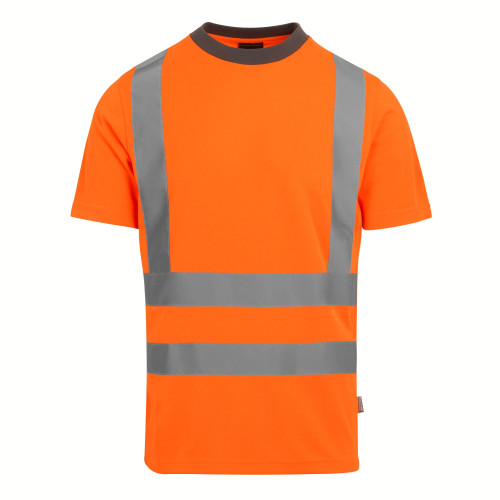 Regatta Professional TRS270 Hi-Vis Contract T-Shirt Class 2 Orange Front main image