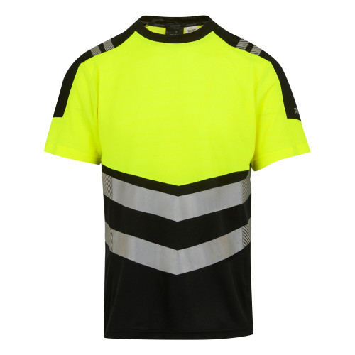 Regatta Professional TRS280 X-Pro Hi-Vis T-Shirt Class 1 Yellow front main image