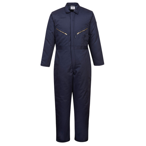 Portwest S816 Orkney Winter Lined Coveralls in Navy Color