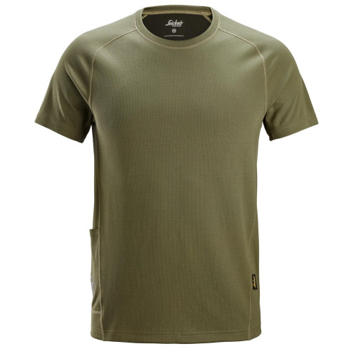 Snickers 2556 stay fresh t-shirt in khaki green main image