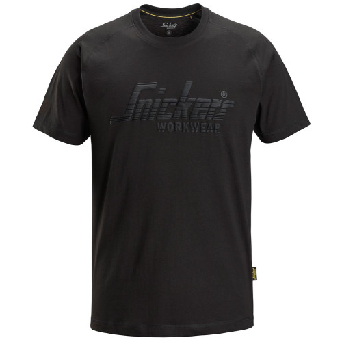 Snickers 2590 chest logo t-shirt in black main image