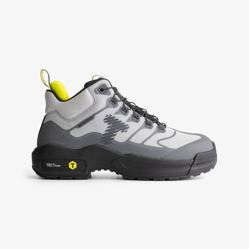 Totectors Rushden mid height safety work boots, waterproof S7L in grey / black main image