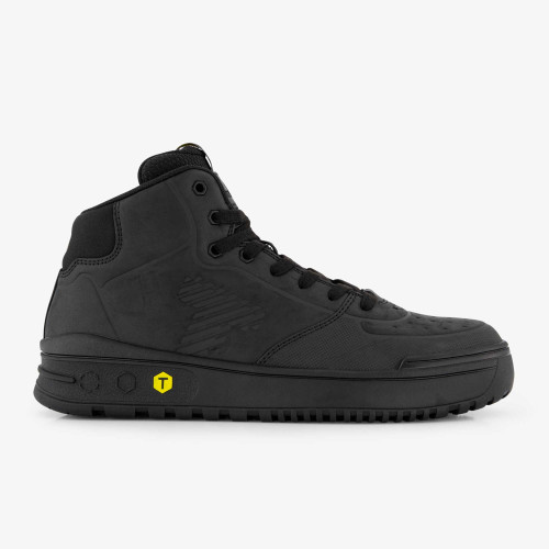 Totectors Denton Mid Height Safety Boots in Black Main Image Side View