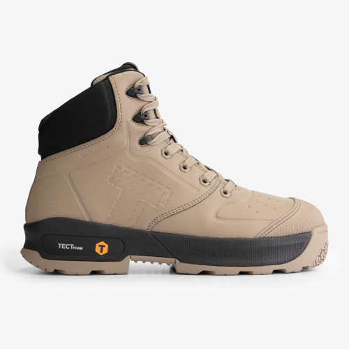 Totectors Williams AT Waterproof Safety Boots Lightweight Premium Footwear in Stone side view