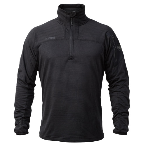 Apache ATS Tech Fleece mid-layer garment with fast wicking fabric, bonded zip pocket and thumb loops for comfort and functionality Size Large