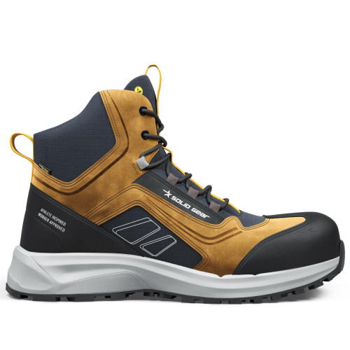 Solid Gear SG80211 Adapt Midcut Metal Free Safety Boot with Nubuck Leather Upper