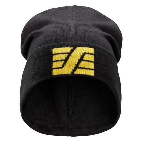 Snickers 9035 Beanie Hat in Black with Yellow Logo