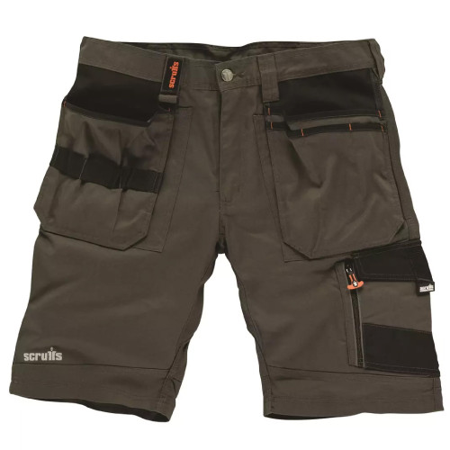 Scruffs Trade Holster Shorts Slate Grey 28w
