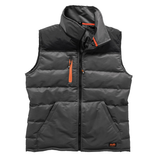 Scruffs Workwear Worker Gilet Bodywarmer - Versatile and Functional Gilet for Workwear size Large