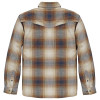 Carhartt 107016 Montana Lightweight Long Sleeve Plaid Shirt Sandstone Large
