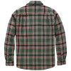 Carhartt 107010 Rugged Flex Relaxed Fit Midweight Flannel Plaid Shirt Forestry Green-Amber Terrain Small