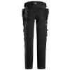 Snickers 6275 AllroundWork, 4-way Stretch Trousers with Holster Pockets Black 31w 32 Leg