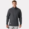 Helly Hansen 79325 Classic Half Zip Sweatshirt Dark Grey Size Medium