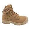 Apache Outback S3S Side Zip Composite Safety Boot in Stone Size 9