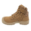 Apache Outback S3S Side Zip Composite Safety Boot in Stone Size 9