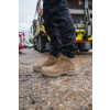 Apache Outback S3S Side Zip Composite Safety Boot in Stone Size 9