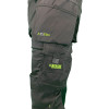 Apache Bancroft Work Trouser - Modern Slim Fit with Stretch Panels - Black - 34w Reg