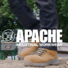 Apache Moose Jaw Pro XTS S7 Waterproof & Breathable Safety Boots - Wheat - Size 9