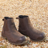 Apache Wabana Brown Water Resistant Dealer Boot with Insock Comfort Size 9